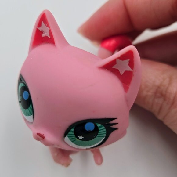 Littlest Pet Shop LPS Lot Cat #2768 Cat #2851 Poodle #48 German Shepherd #112 St - Picture 12 of 16